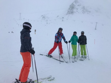 Skitest Davos mit Apero